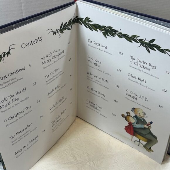 Book: A Treasury of Christmas Stories and Songs Hardcover 18 Stories 2018 - Picture 7 of 16